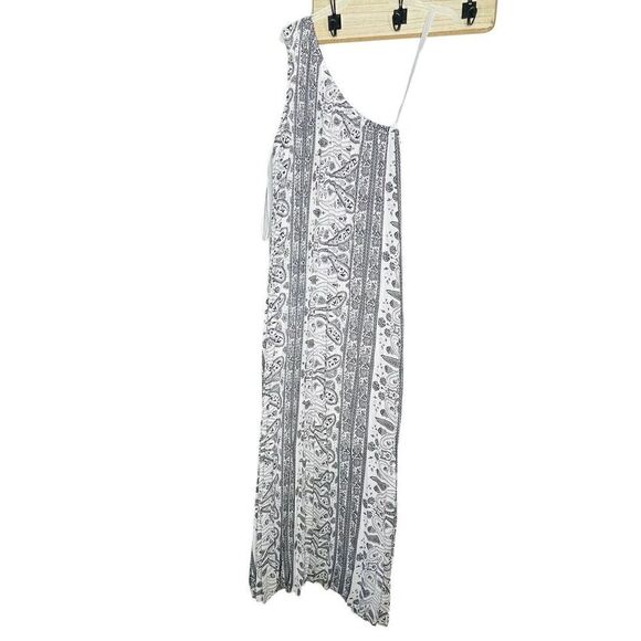 Cato women’s size 18 one shoulder black white handkerchief print maxi dress - Picture 6 of 6